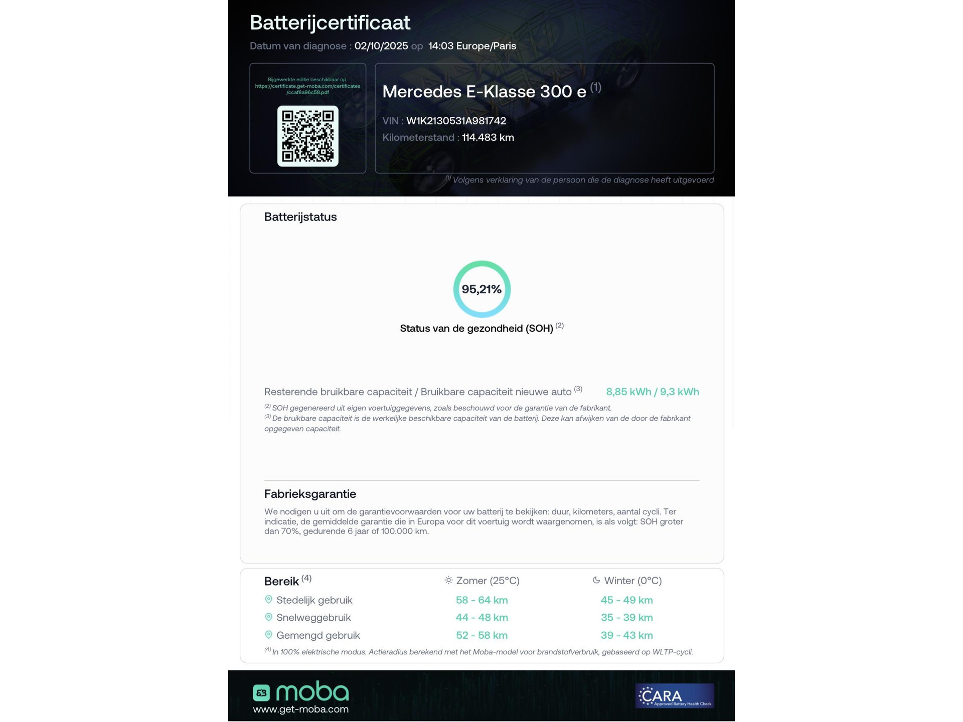 Mercedes-Benz E-Klasse 300 e Business Solution JHH37K