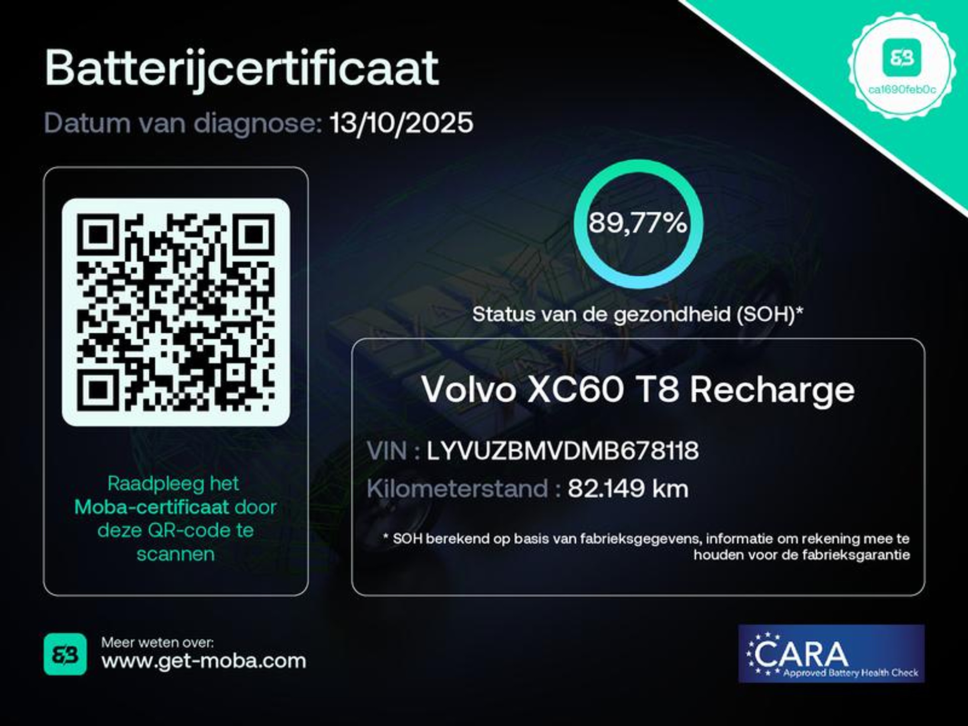 Volvo XC60 2.0 T8 Plug-in hybrid AWD Inscription JFH46R