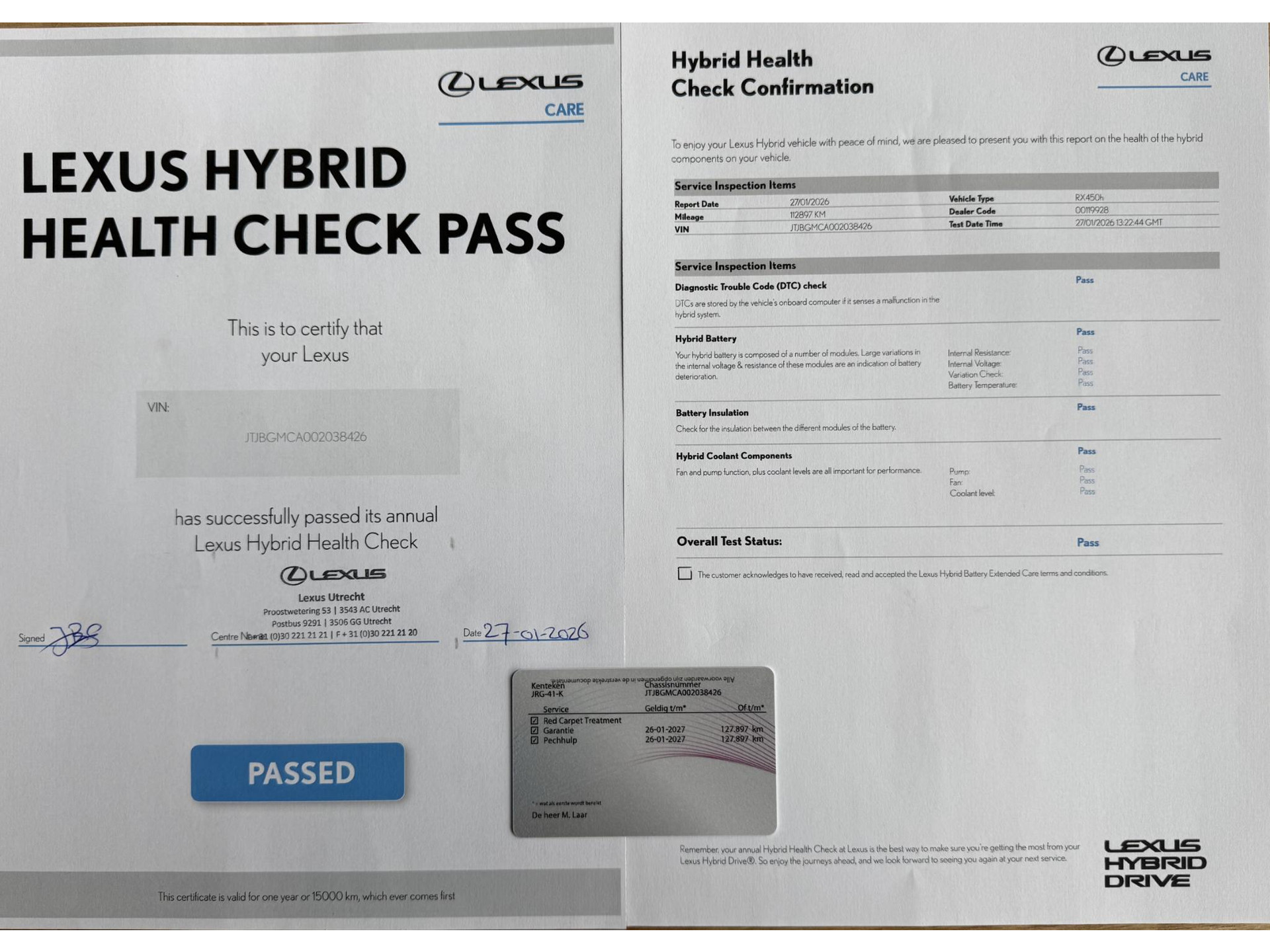 Lexus RX 450h 4WD Business Line JRG41K