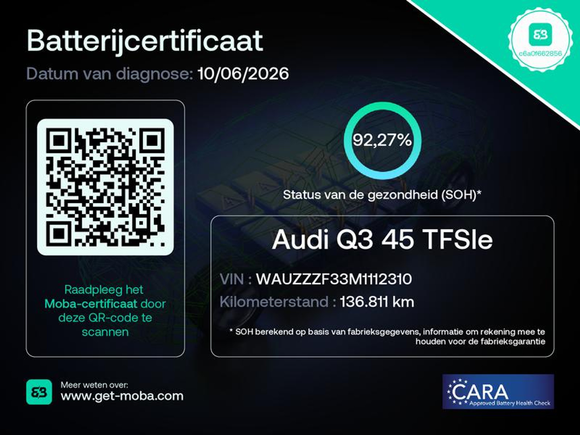 Audi Q3 45 TFSI e S-Line KLK73G